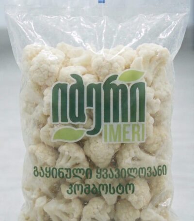 გაყინული ყვავილოვანი კომბოსტო 10კგ } იმერი