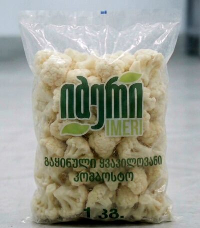 გაყინული ყვავილოვანი კომბოსტო 1 კგ | იმერი