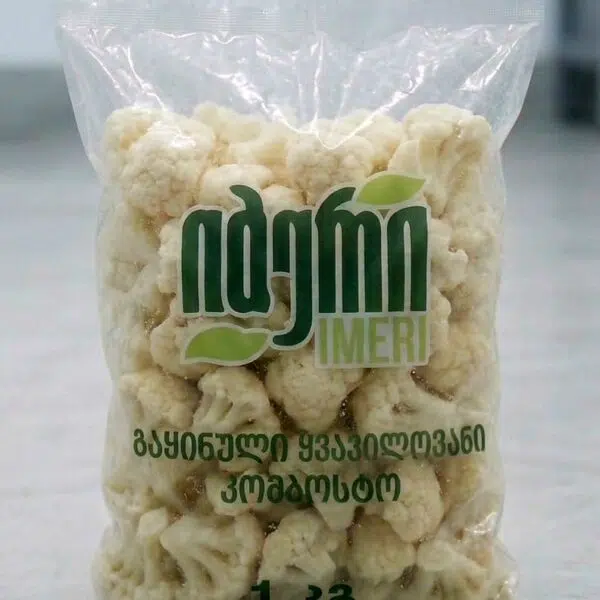 გაყინული ყვავილოვანი კომბოსტო 1 კგ | იმერი